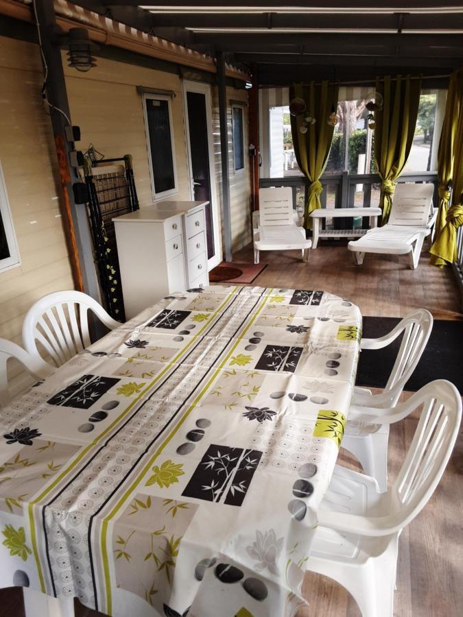 Mobil Home Tout Equipe 3 Chambres Gastes Bagian luar foto